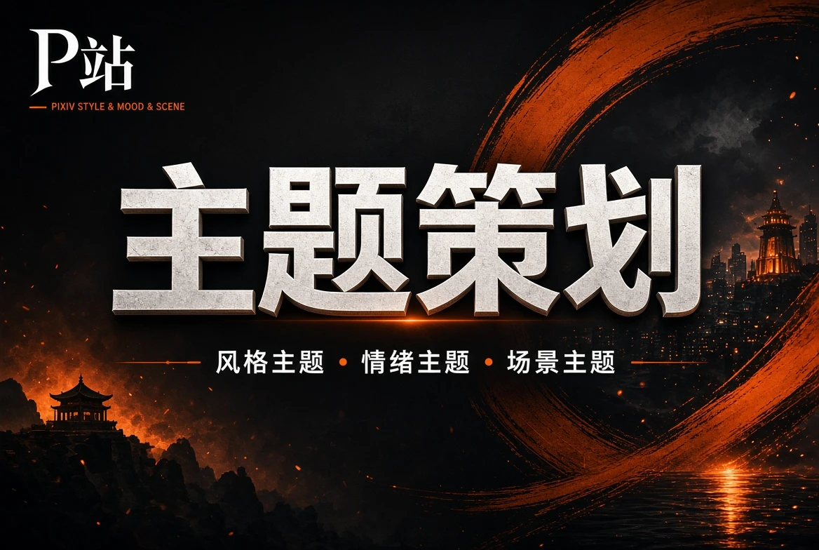 先确定主题，再开始浏览视觉